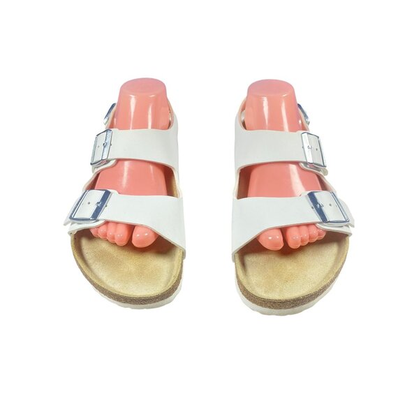 Birkenstock Back Strap ''Milano'' Leather White W's 41 /10 MSRP$117 - Picture 12 of 17